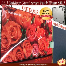 LED Outdoor Giant Screen Pitch 10mm SMD